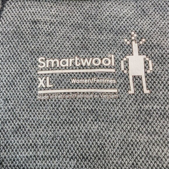 Smartwool Merino 1/4 Zip Sweater SW0NP222 ZIG ZAG Print L 🔥 - Picture 6 of 8